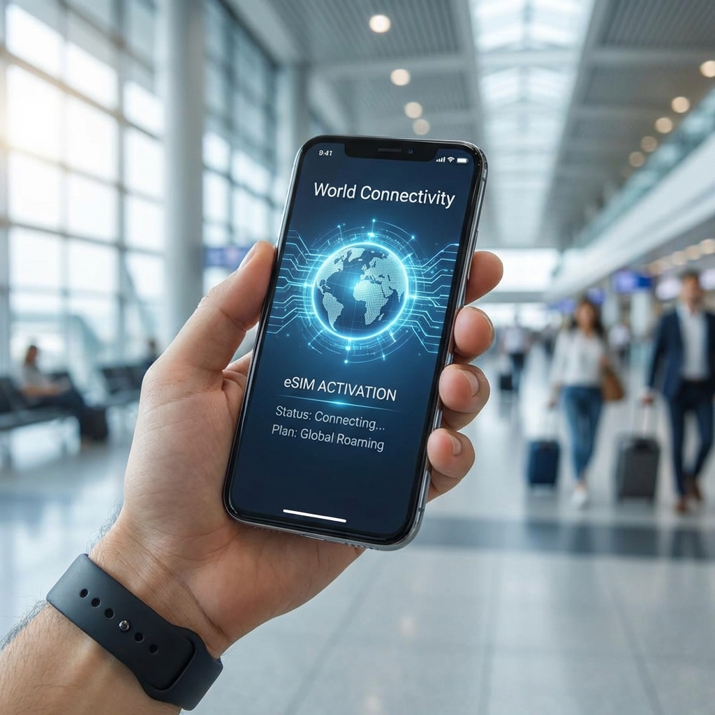 iPhone eSIM設定