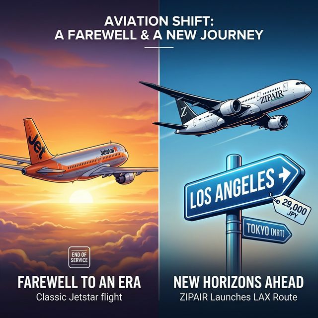 Jetstar Brand Refresh & ZIPAIR LA Deal
