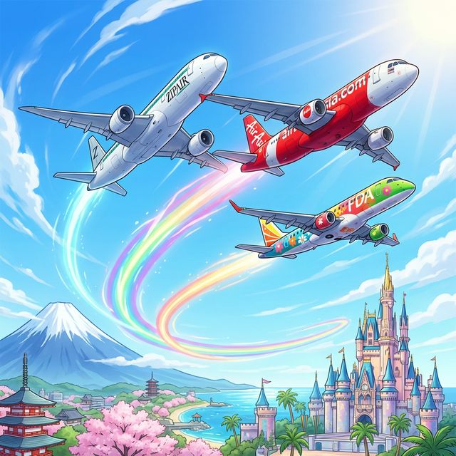 ZIPAIR Florida Recap & AirAsia FDA Sale