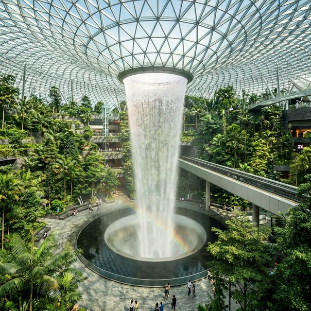 チャンギ空港 JEWEL レイン・ボルテックス